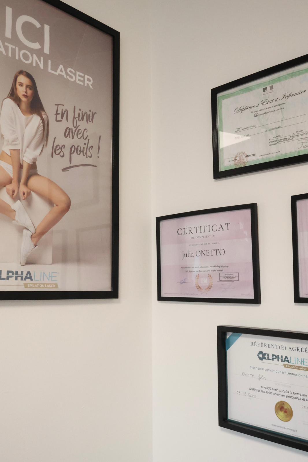 Centre d'épilation laser & électrolyse Julia Onetto à La Seyne-sur-Mer Julia Onetto, directrice du Centre d